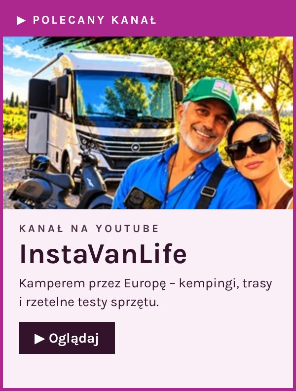 InstaVanLife – kanał o podróżach kamperem na YouTube